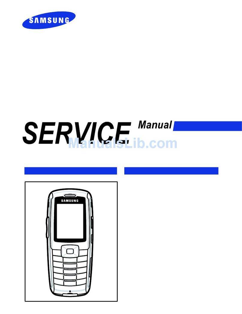 Samsung SGH-X700 Service manual