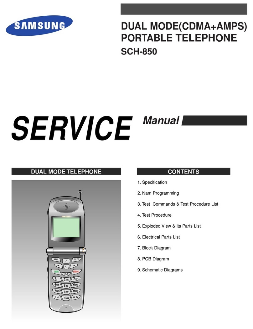 Samsung SCH-850 Series User manual