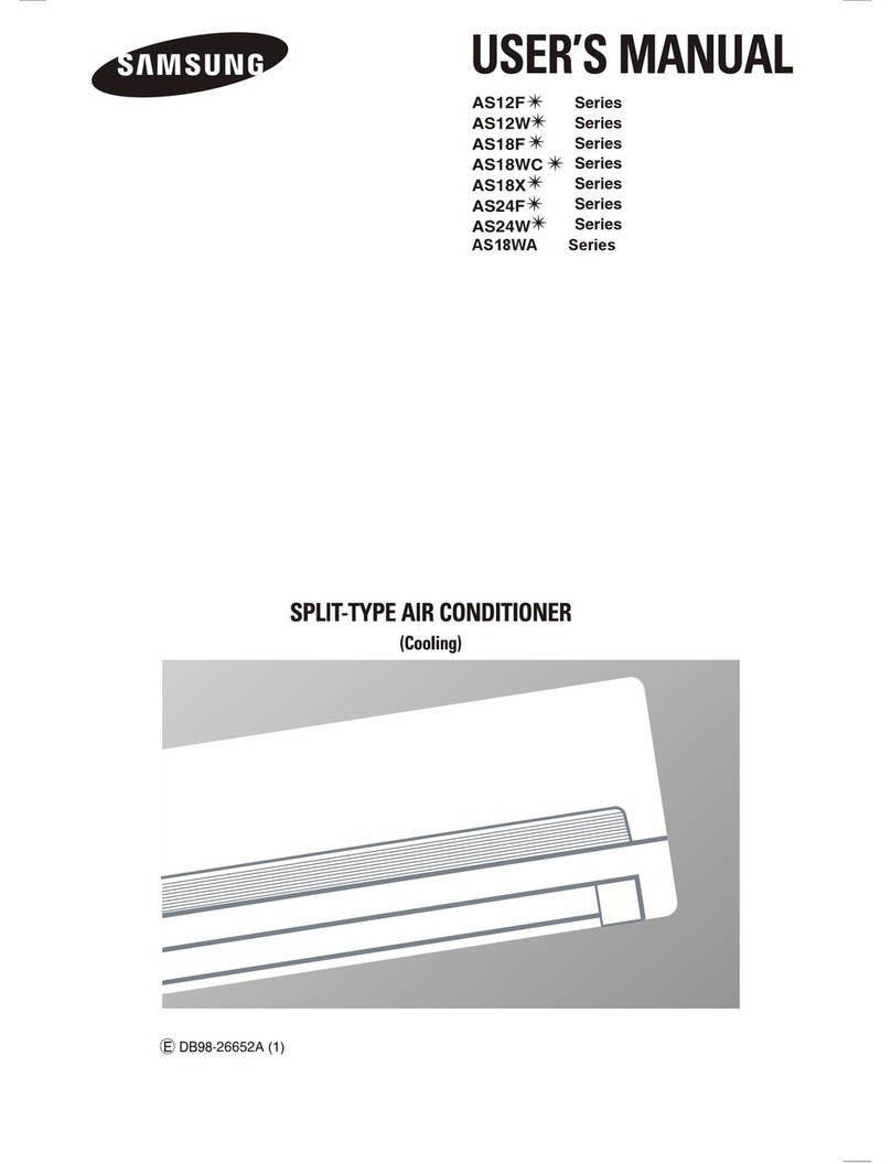 Samsung AS12WA Series User manual