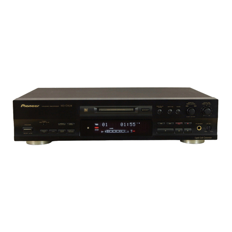 Pioneer MJ-D508 operating instructions
