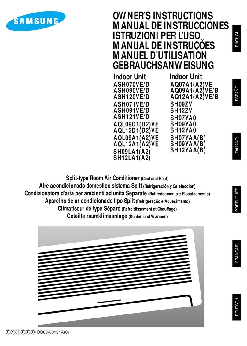 Samsung AQ09A1VE Owner's instructions