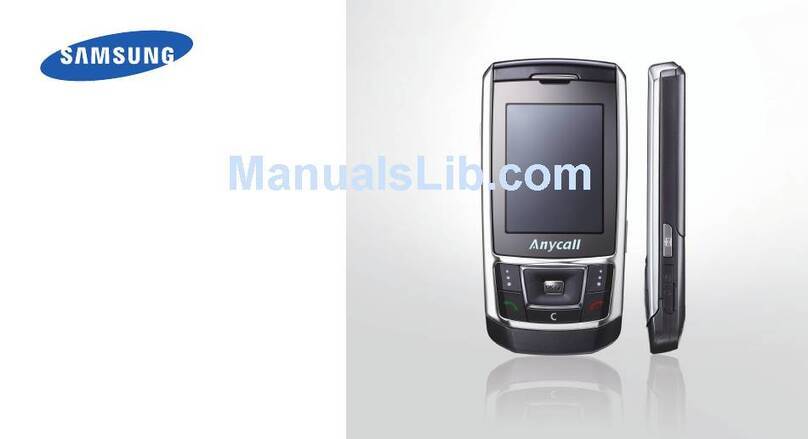 Samsung SGH-D908i user guide