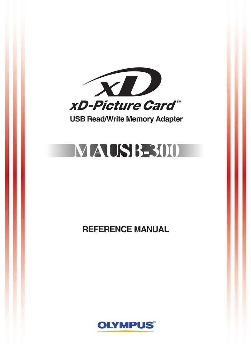Olympus xD-Picture Card MAUSB-300 User manual