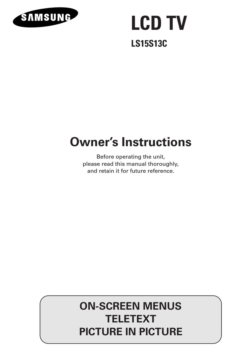 Samsung LS15S13C Owner's instructions