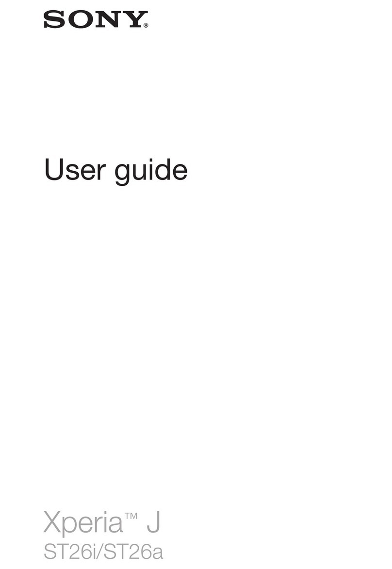 Sony Xperia J ST26i User manual
