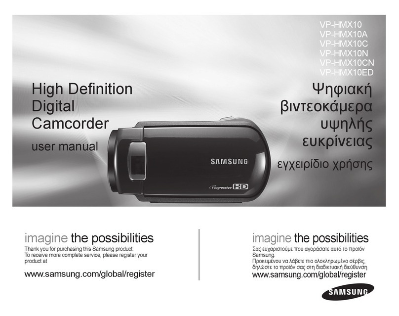 Samsung VP VP-HMX10 User manual