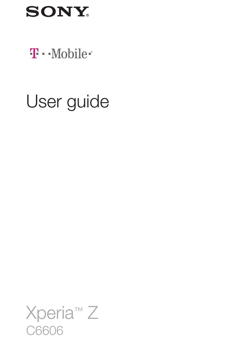 Sony Xperia Z C6606 User manual