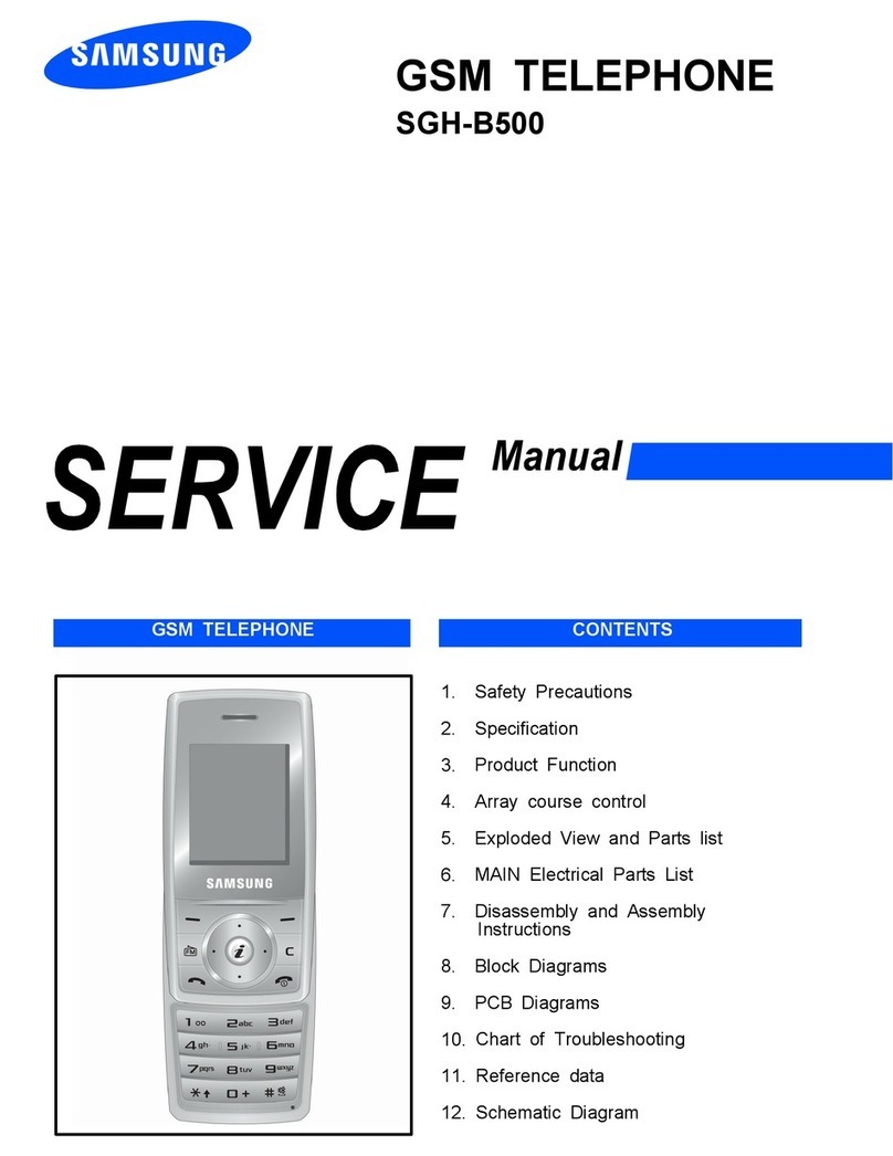 Samsung SGH-B500 User manual Samsung SGH-B500 User manual