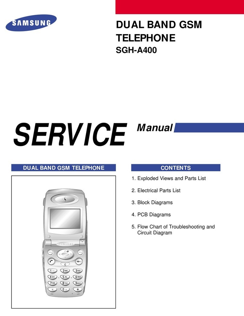 Samsung SGH-A400 User manual