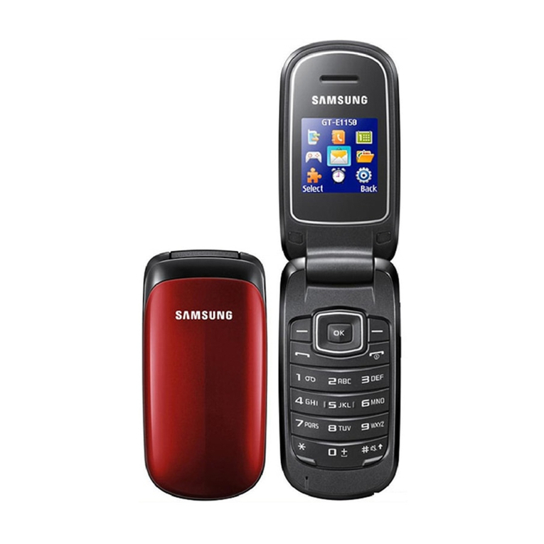 Samsung GT-E1151 user manual