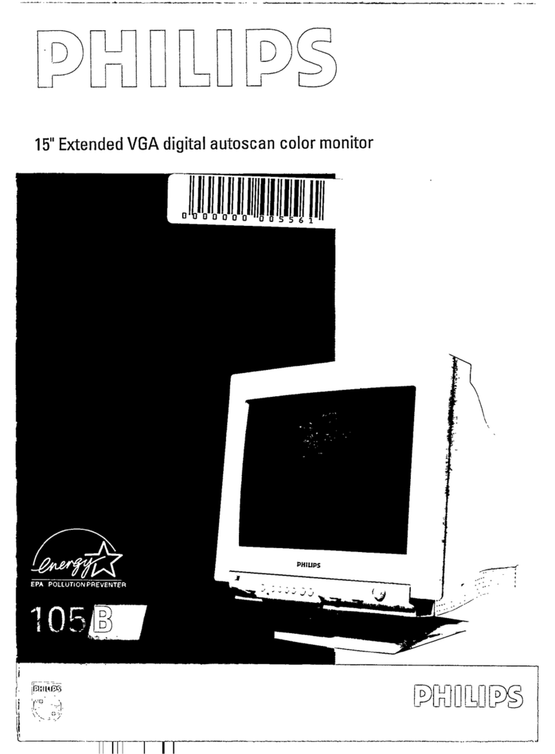 Philips 105B User manual