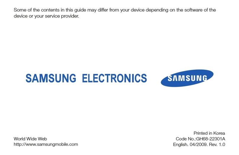 Samsung C6625 User manual