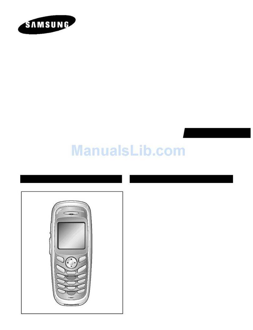 Samsung SGH SGH X105 User manual