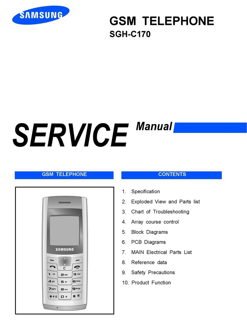 Samsung SGH-C170 Service manual