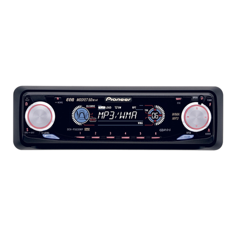 Pioneer DEH-P5600MP User manual