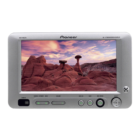 Pioneer AVD-W6210 User manual