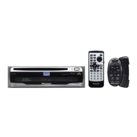 Pioneer AVIC-800DVD User manual