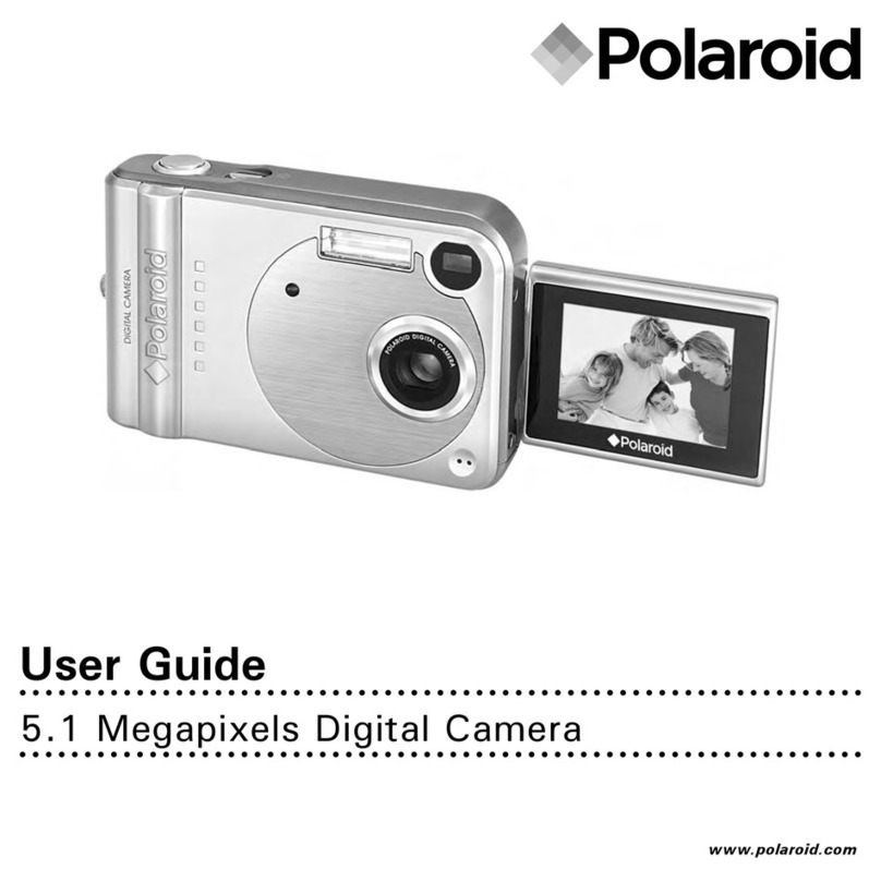 Polaroid 5.1 Megapixels Digital Camera User manual