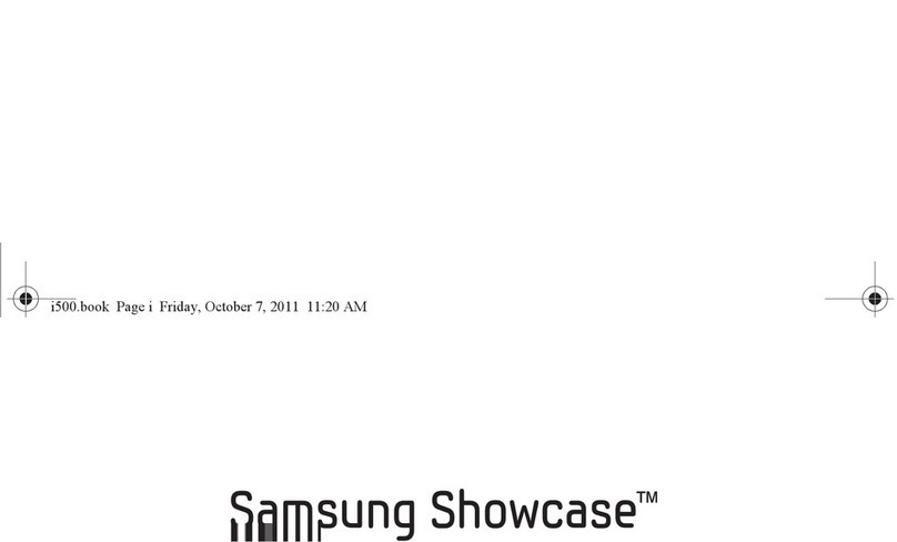 Samsung Showcase User manual