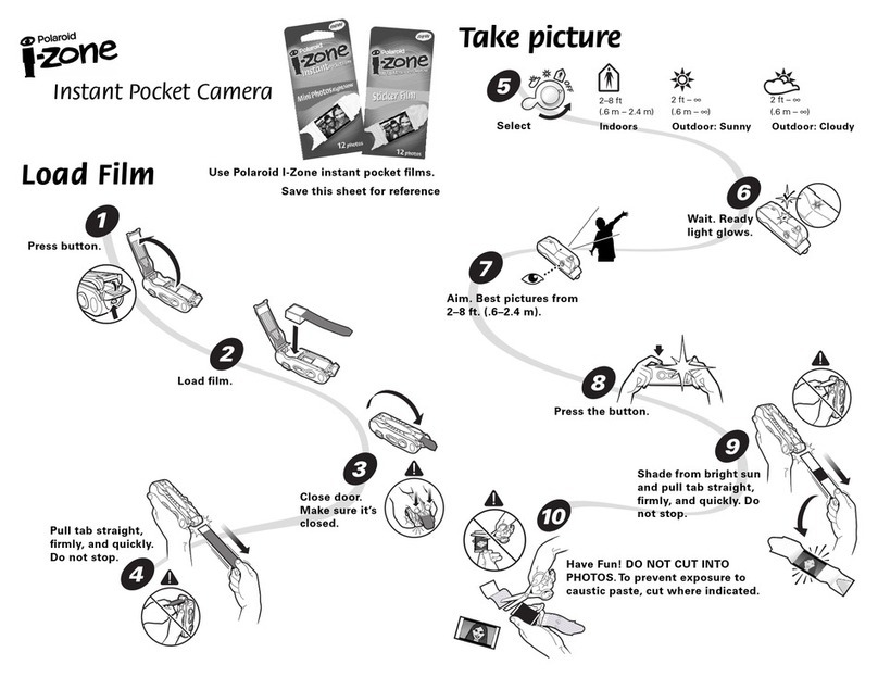 Polaroid i-Zone Pocket Camera User manual