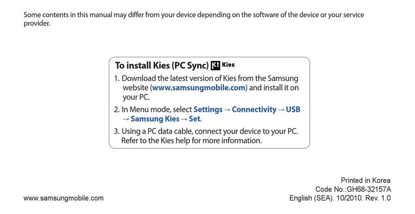 Samsung GT-S5753E User manual