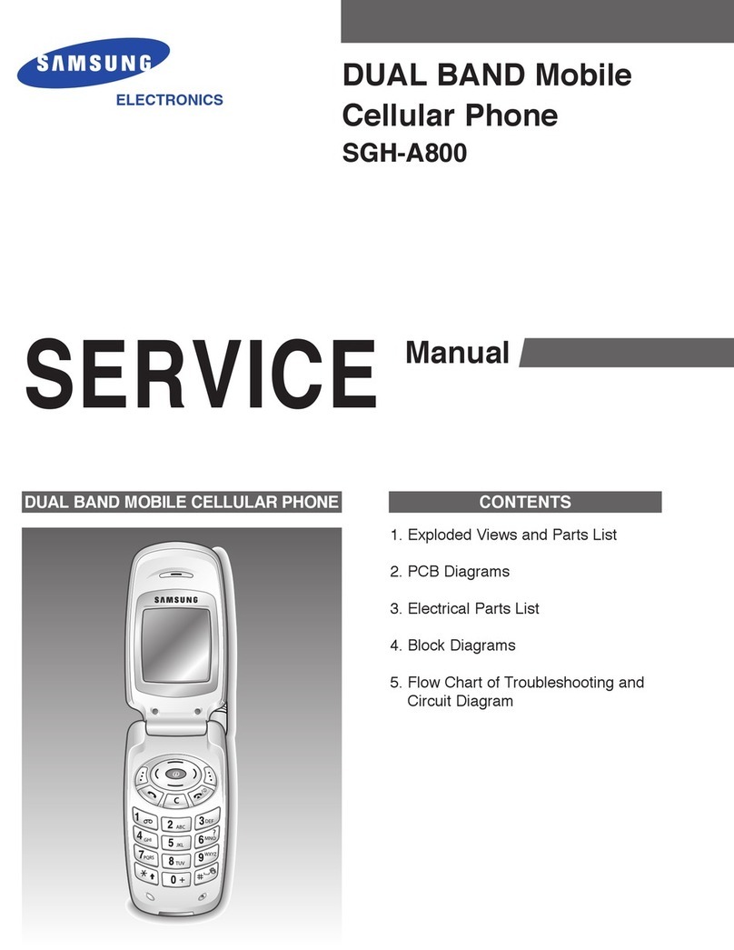 Samsung SGH-A800 User manual