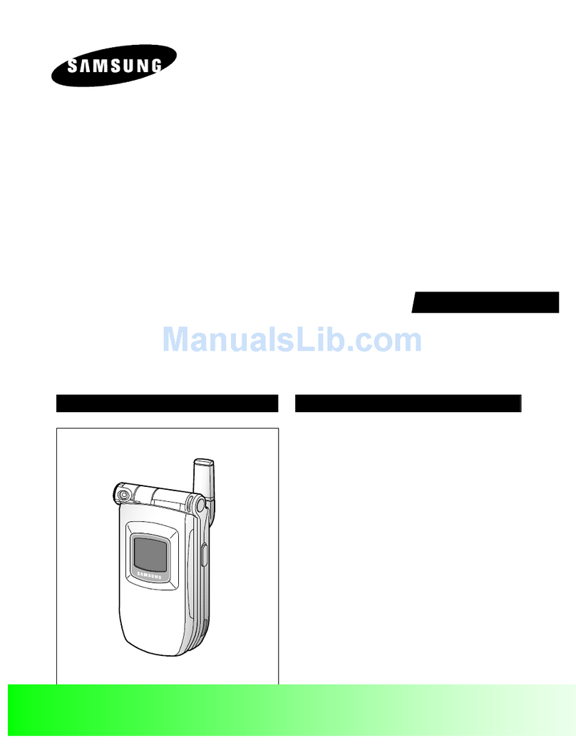 Samsung SGH-Z100 User manual