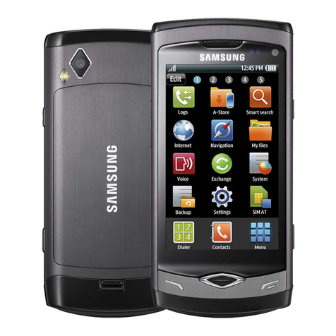 Samsung Wave GT-S8500 User manual