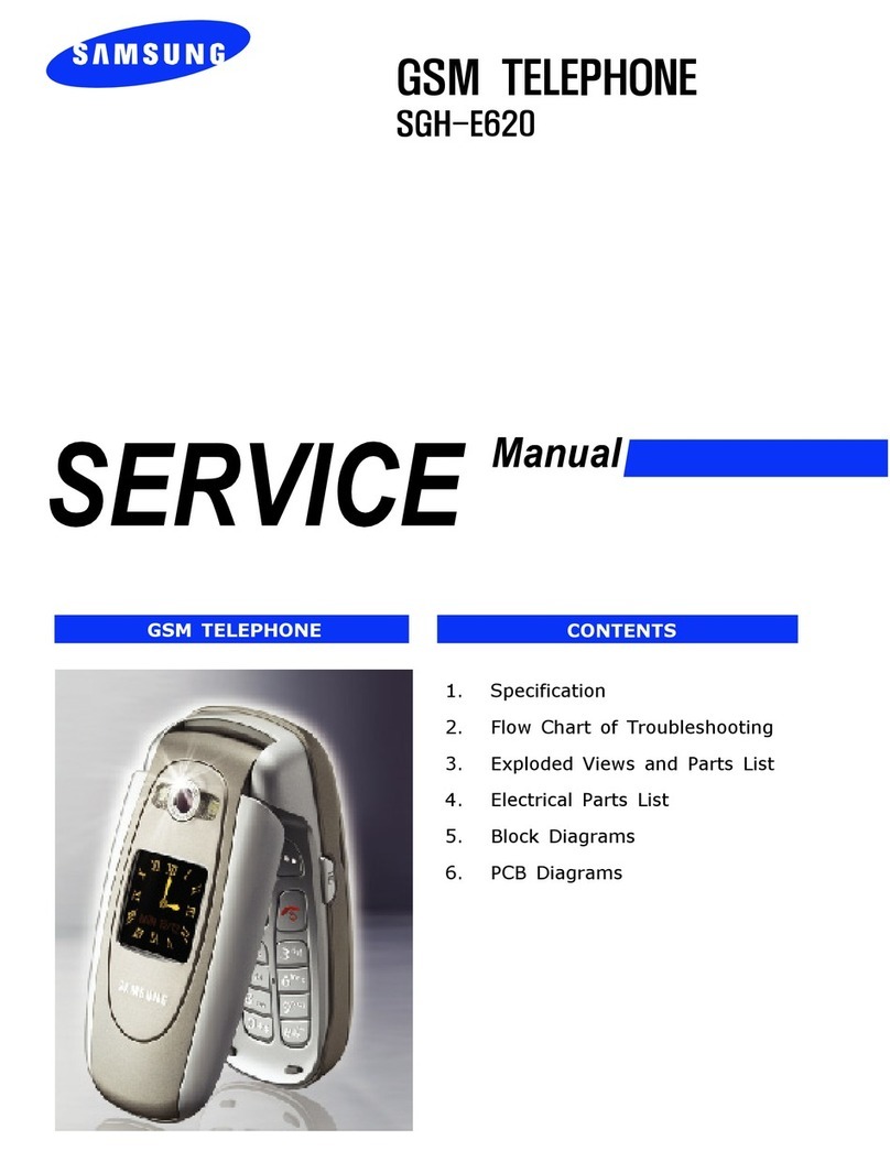 Samsung SGH-E620 User manual