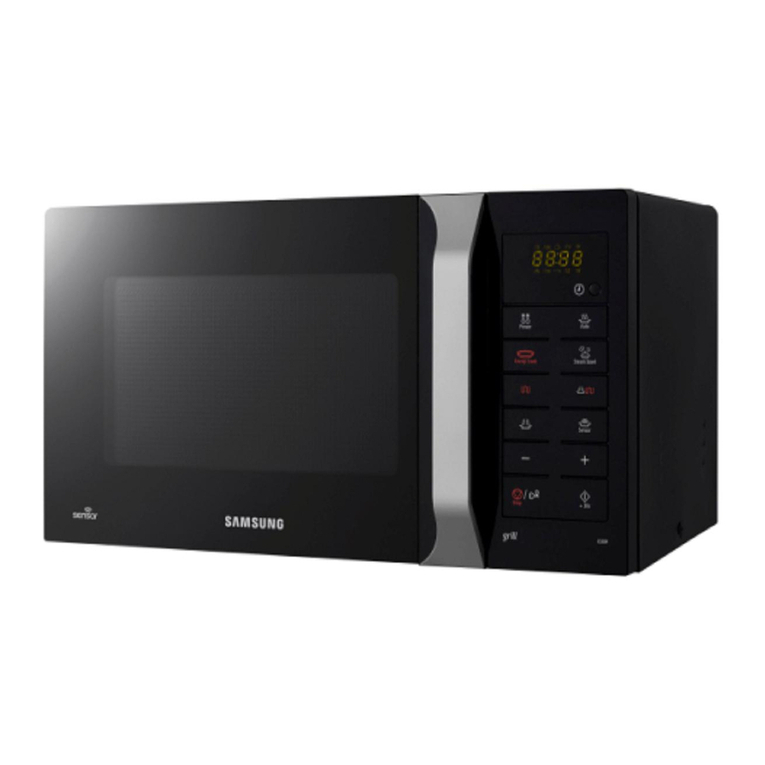 Samsung GS89F-1S Owner's instructions and cooking guide