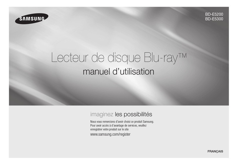 Samsung BD-E5200 User manual