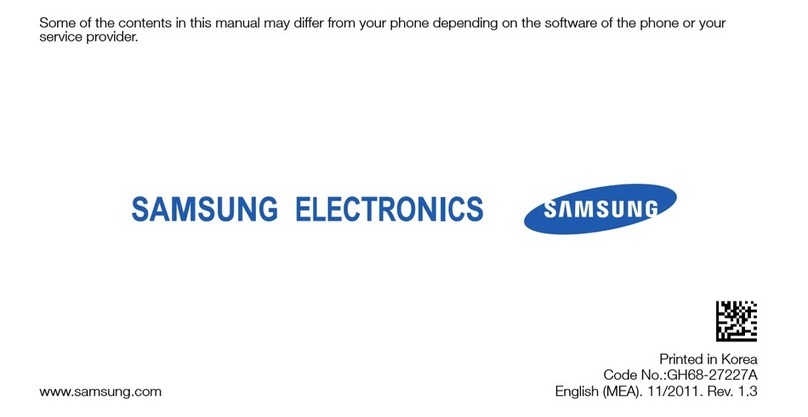 Samsung GT-S3653W User manual