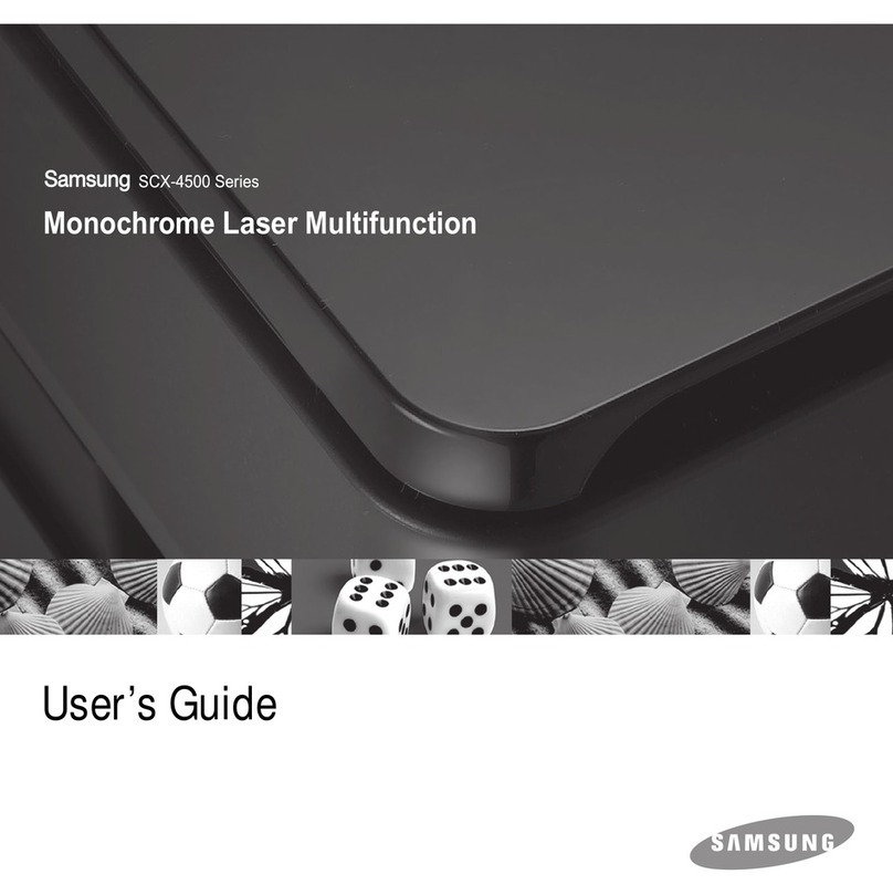 Samsung SCX-4500 Series User manual