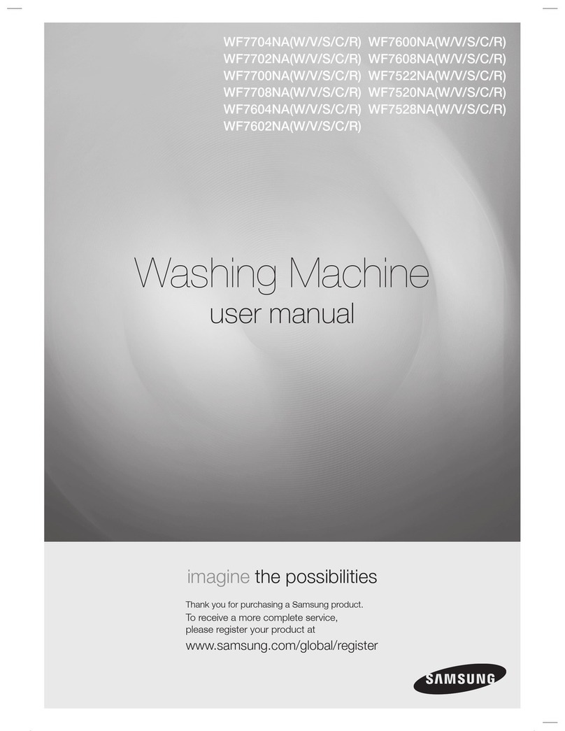 Samsung WF7 Series user manual