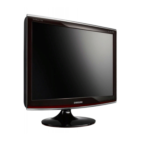 Samsung SyncMaster T190P User manual