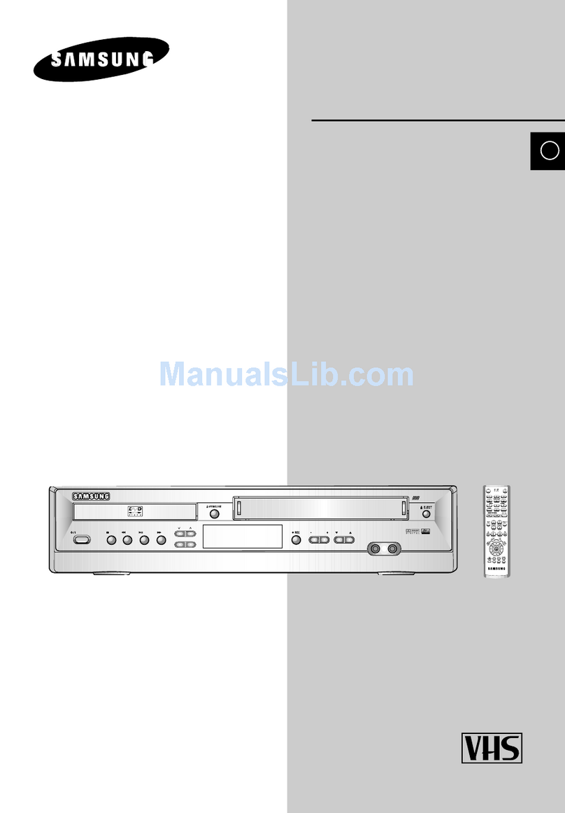 Samsung DVD-V19000K instruction manual