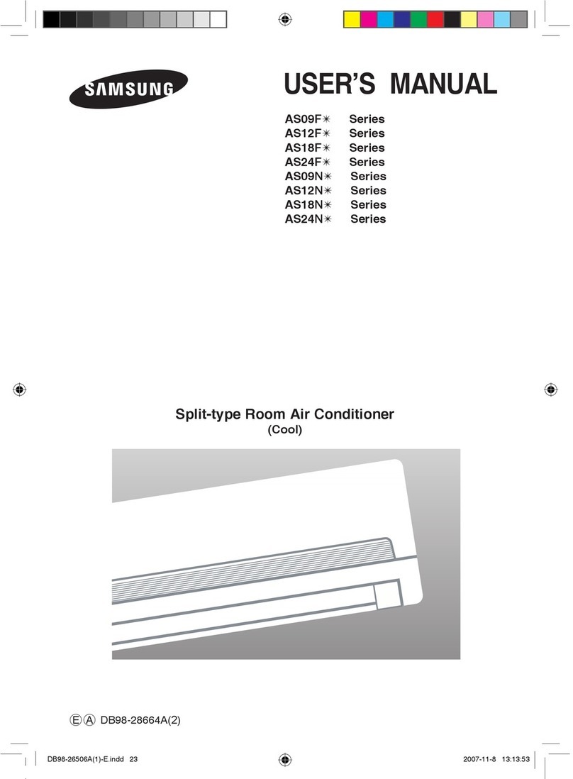 Samsung AS09F Series User manual