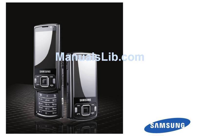 Samsung I8510 User manual