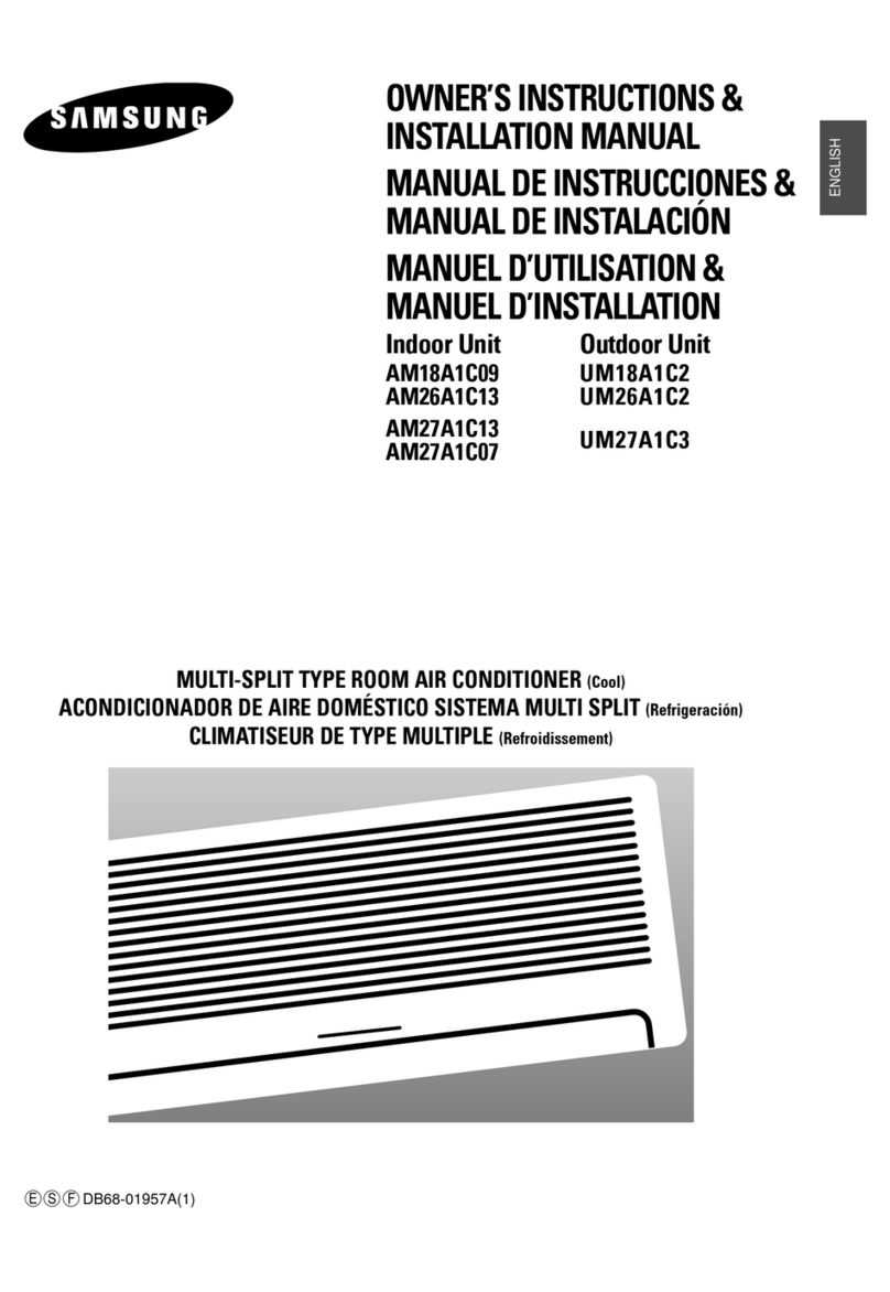 Samsung AM18A1C09 User manual