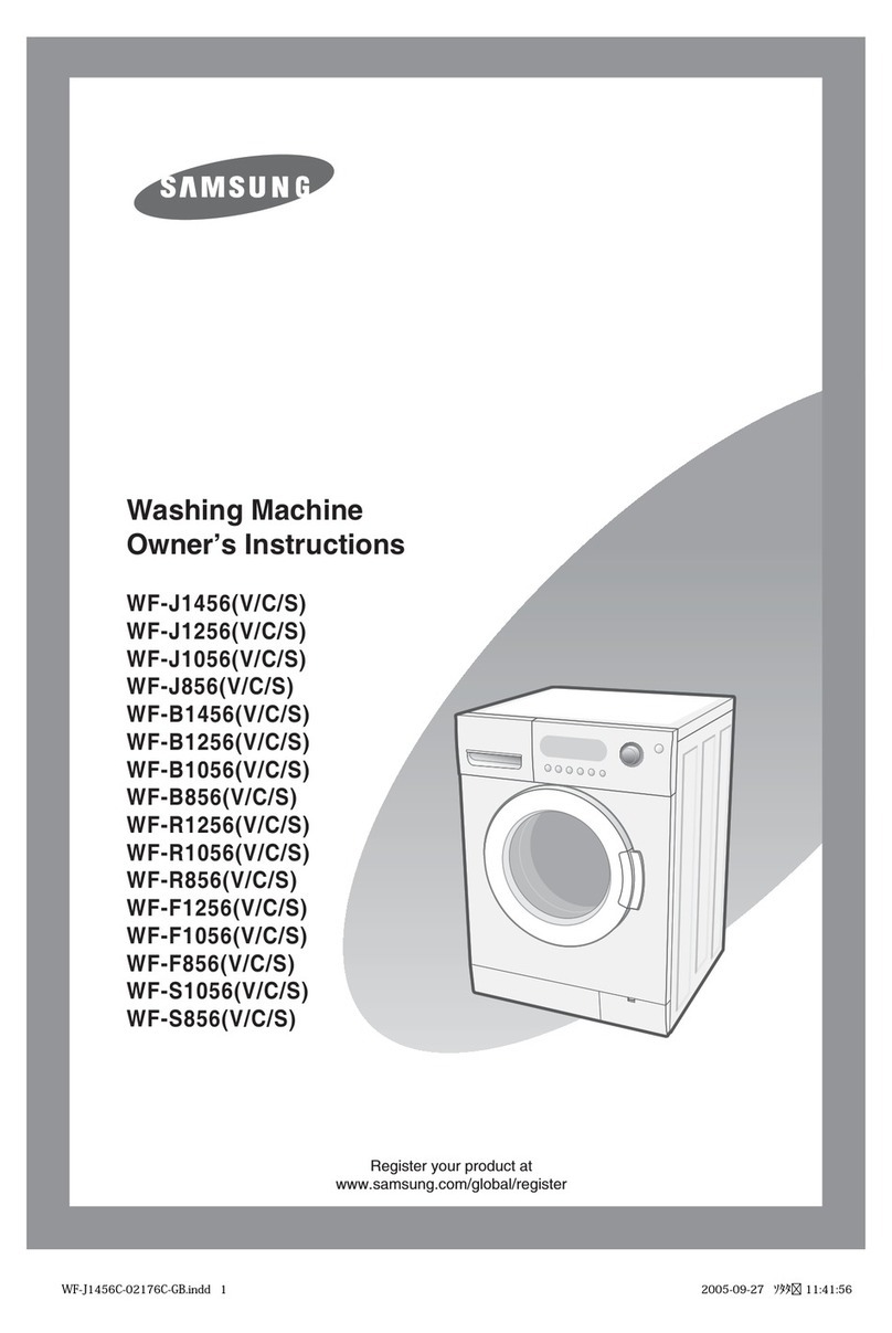 Samsung WF- Series User manual