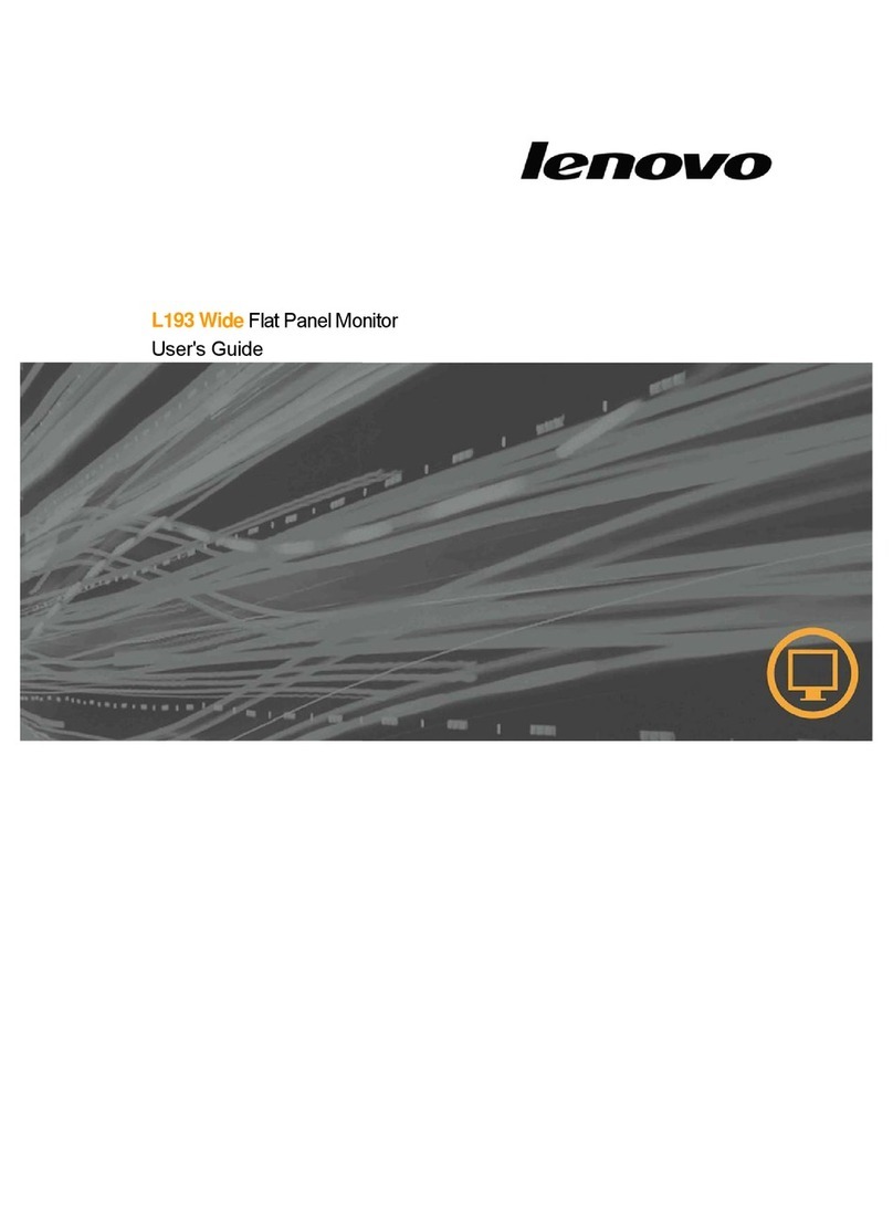 Lenovo L193 Wide User manual
