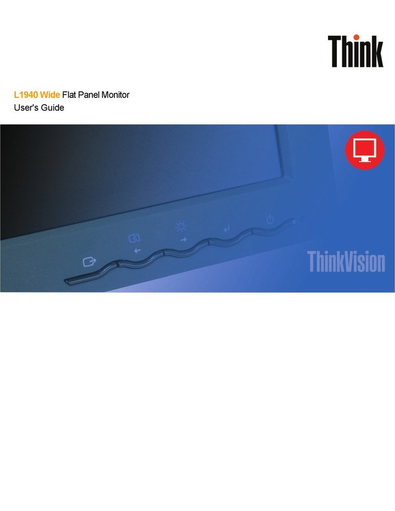 Lenovo L1940 User manual Lenovo L1940 User manual