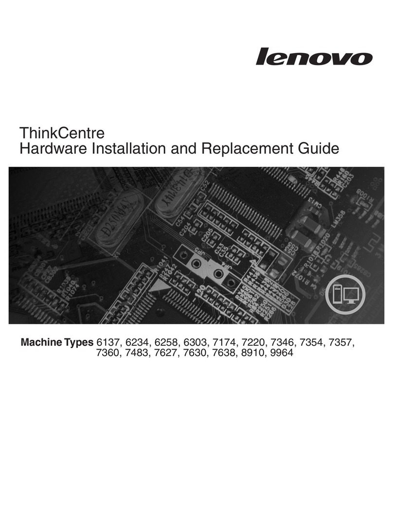 Lenovo ThinkCentre 6137 Parts list manual