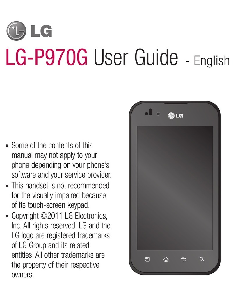 LG P970G User manual