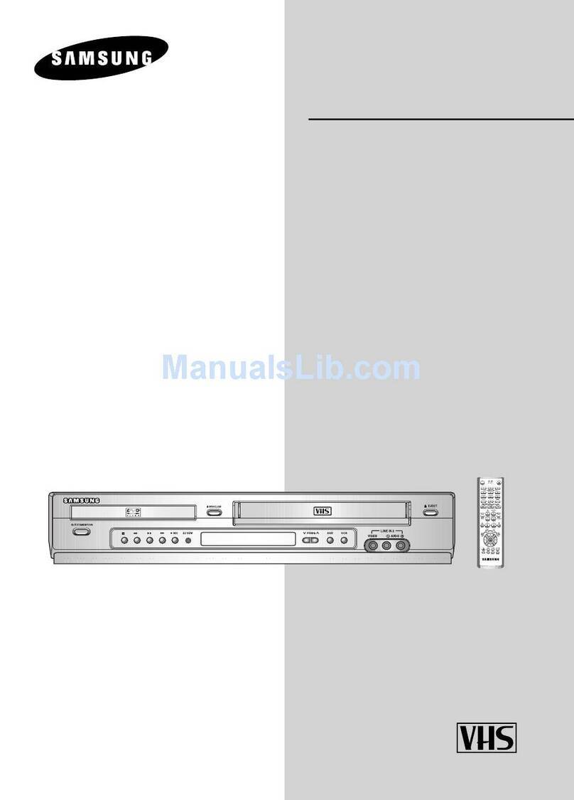 Samsung DVD-V16000 User manual