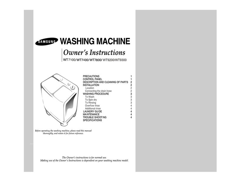 Samsung WT9200 User manual