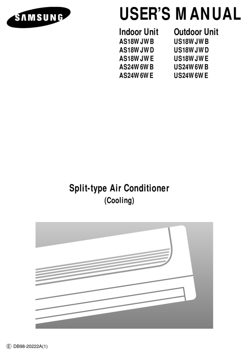 Samsung AS18WJWD User manual