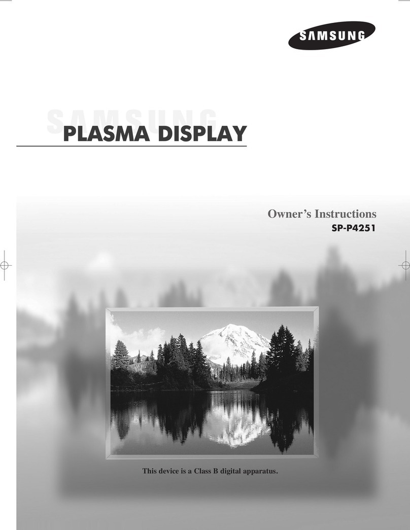 Samsung SP-P4251 User manual