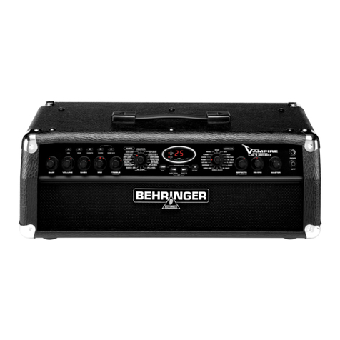 Behringer V-AMPIRE LX1200H user manual