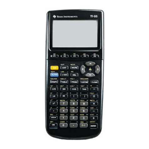 Texas Instruments TI-86 - ViewScreen Calculator Manual Texas Instruments TI-86 - ViewScreen Calculator Manual